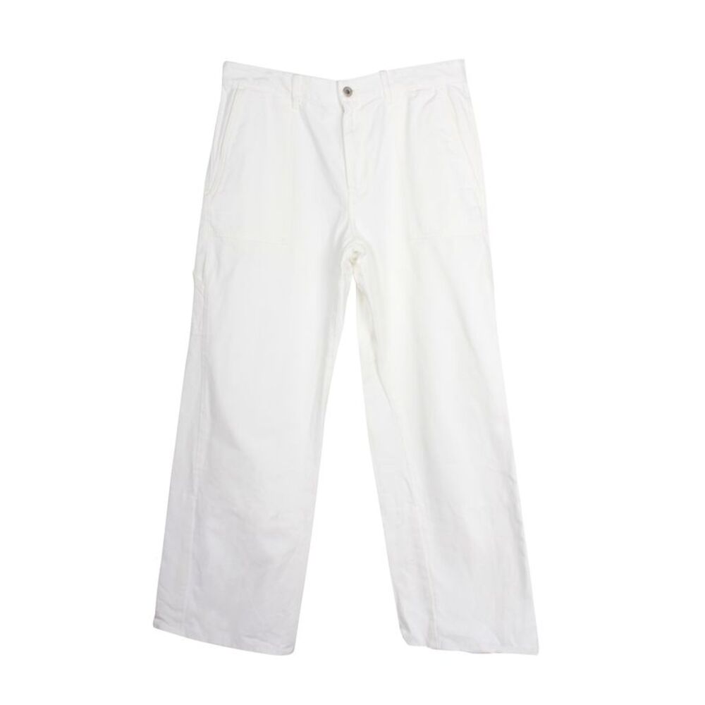 Loewe Fishermen Jeans in White Cotton